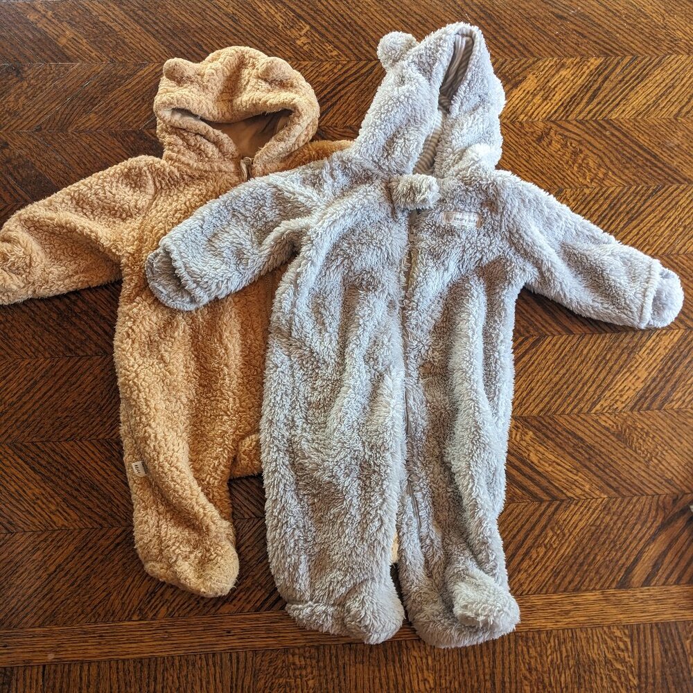 Baby fleece pram